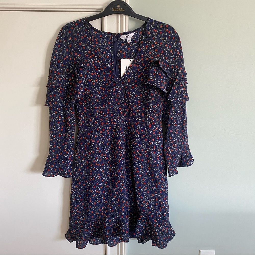 BB Dakota Ditsy Floral Mini Dress